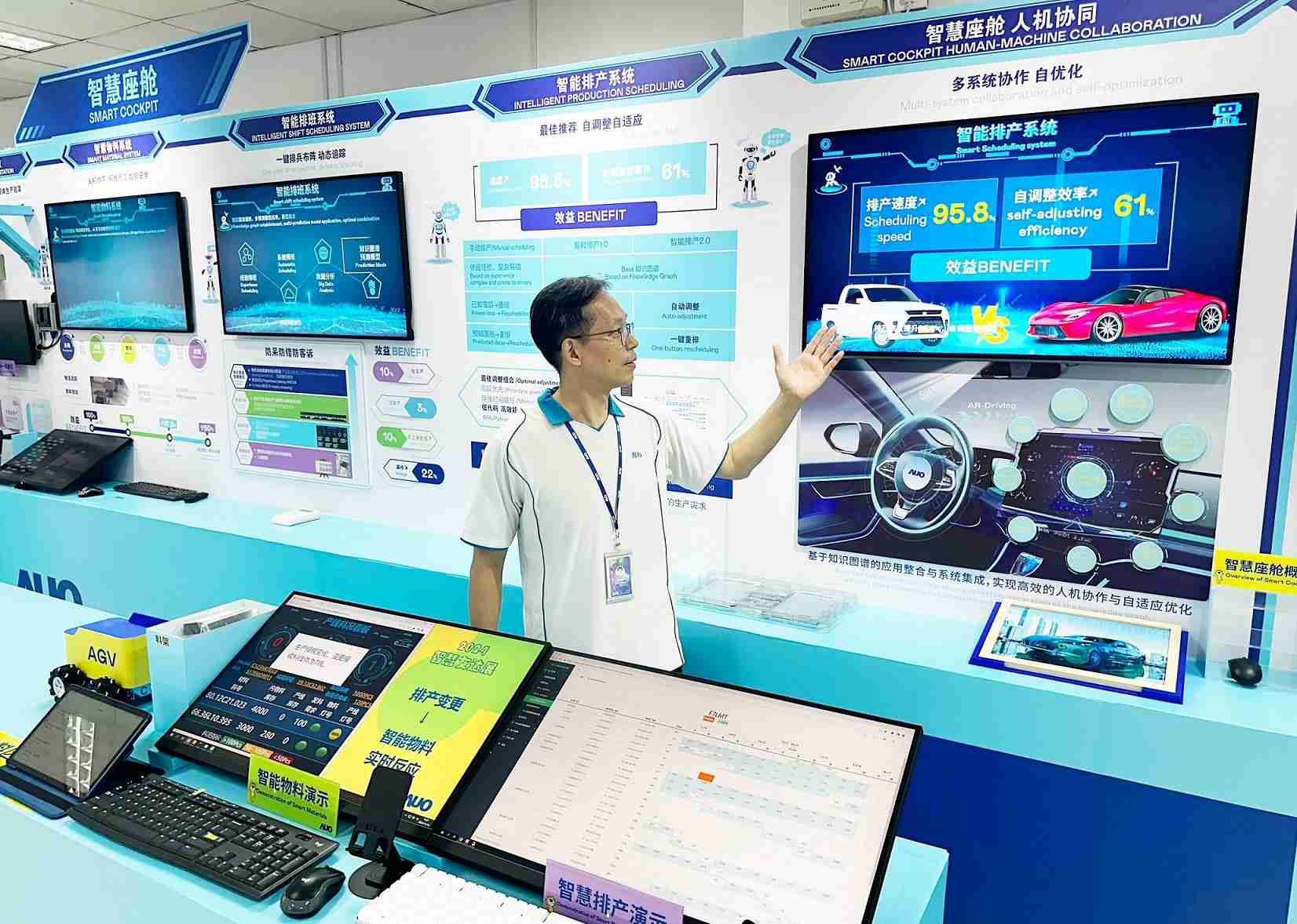 传奇国际厦门将5G+ABC技术串联生产管理全流程，，，打通研发、、、、采购、、生管、、制程、、、、设备、、、、质量等产品全生命周期制造流程，，完成数字化设计、、智慧供应链、、、智能座舱、、、、全流程设备管理、、、、数据驱动优化、、智慧在线检测、、智慧品管等自适应生产模式升级